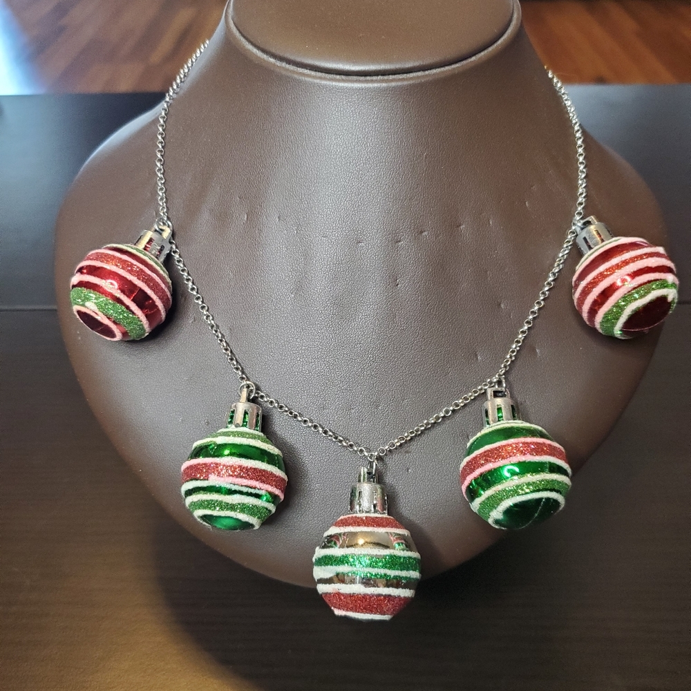 Necklace - Christmas ornament